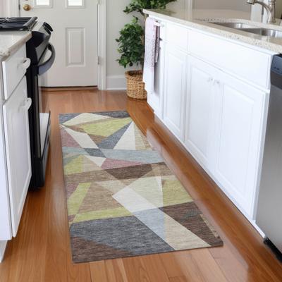 Addison Rugs Machine Washable Indoor/ Outdoor Funky Abstract Chantille Rug