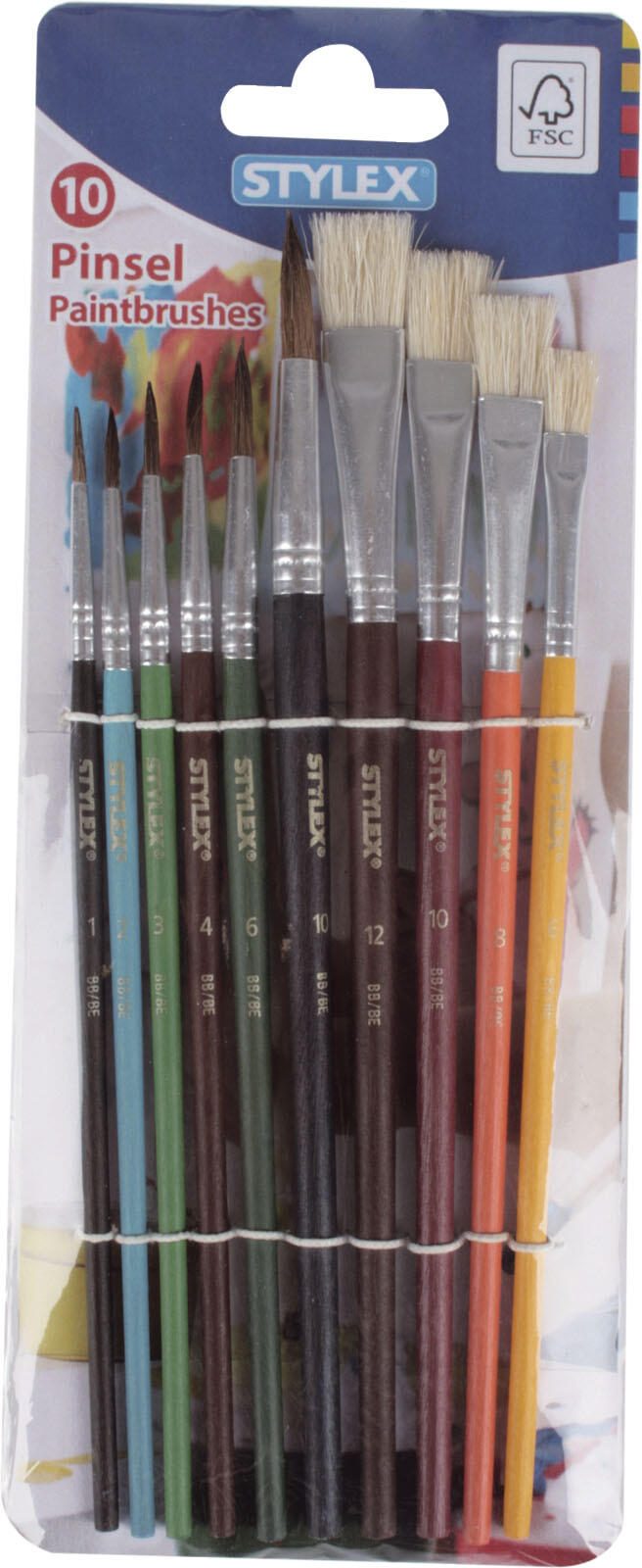 TOPPOINT Pinsel-Set 10-teilig 35065A