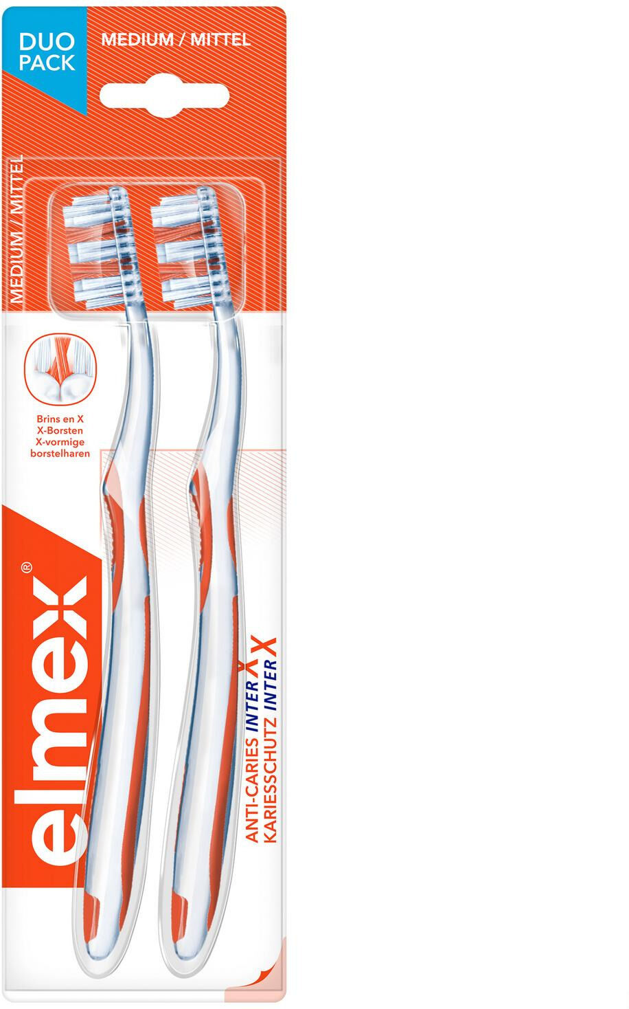 Elmex Brosse à Dents Protection Caries Duopack