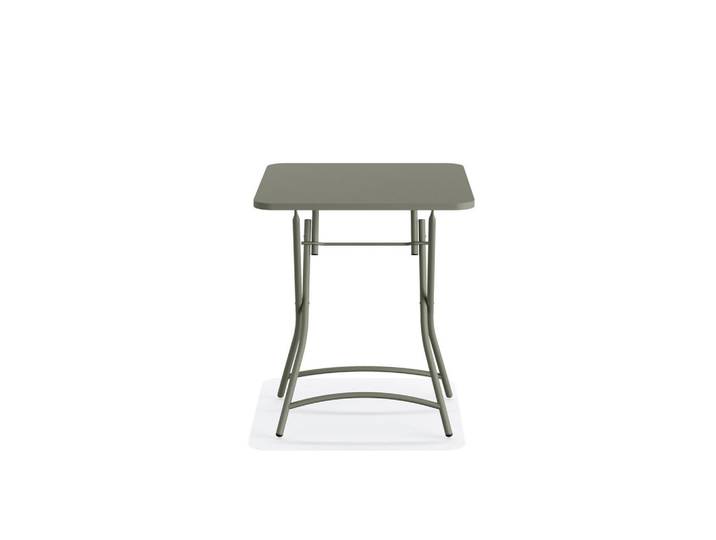 Gardenson Bistrotisch Veba, Grün, Metall, quadratisch, 74x60x60 cm, FSC Mix, Europäischer Sicherheitsstandard, Esszimmer, Tische, Esstische