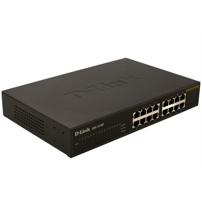 D-Link DES-1016D 16 Port 10/100Mbps Switch DES-1016D/E