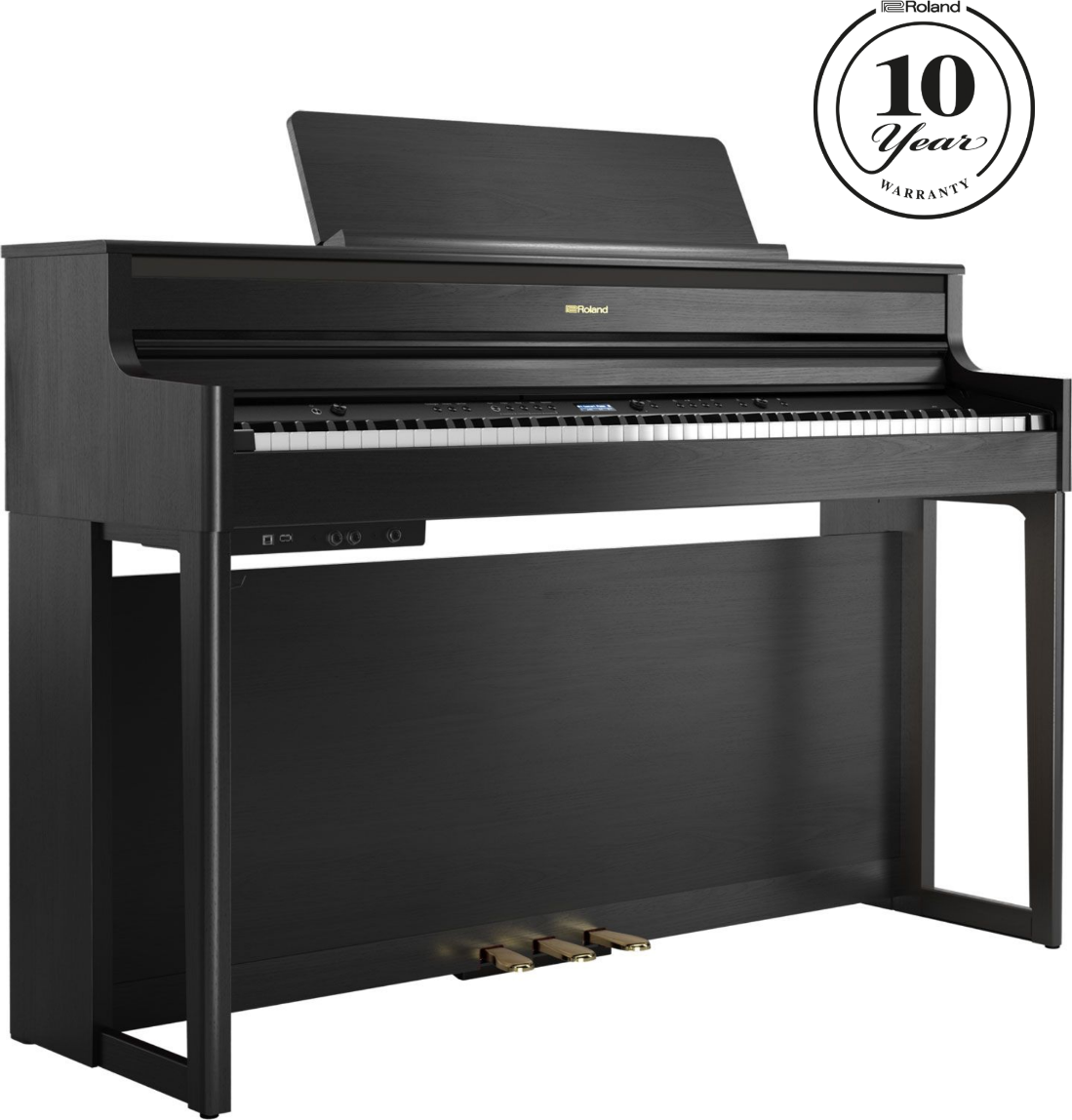 Roland HP-704 Schwarz E-Piano