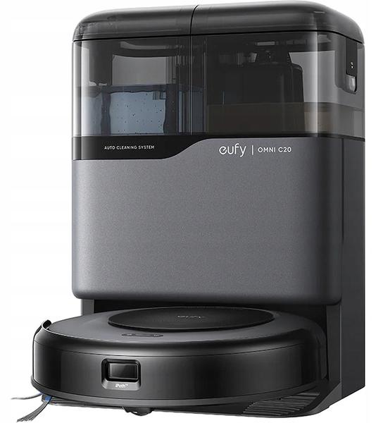 Saugroboter Eufy Omni C20 T2280, Wischfunktion, automatische Entleerung, schwarz