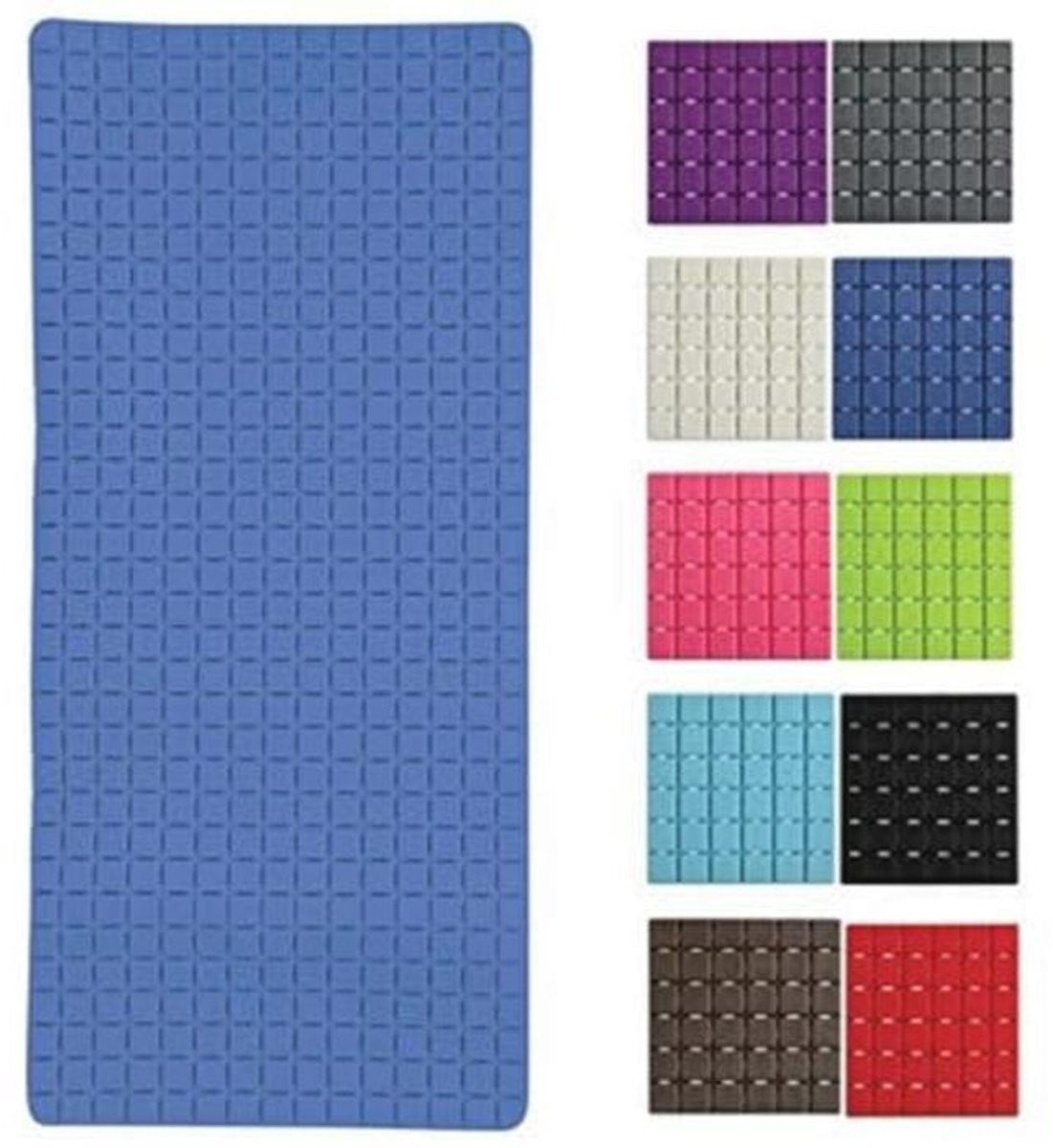 Donkerblauwe badmat - Uniek badkameraccessoire