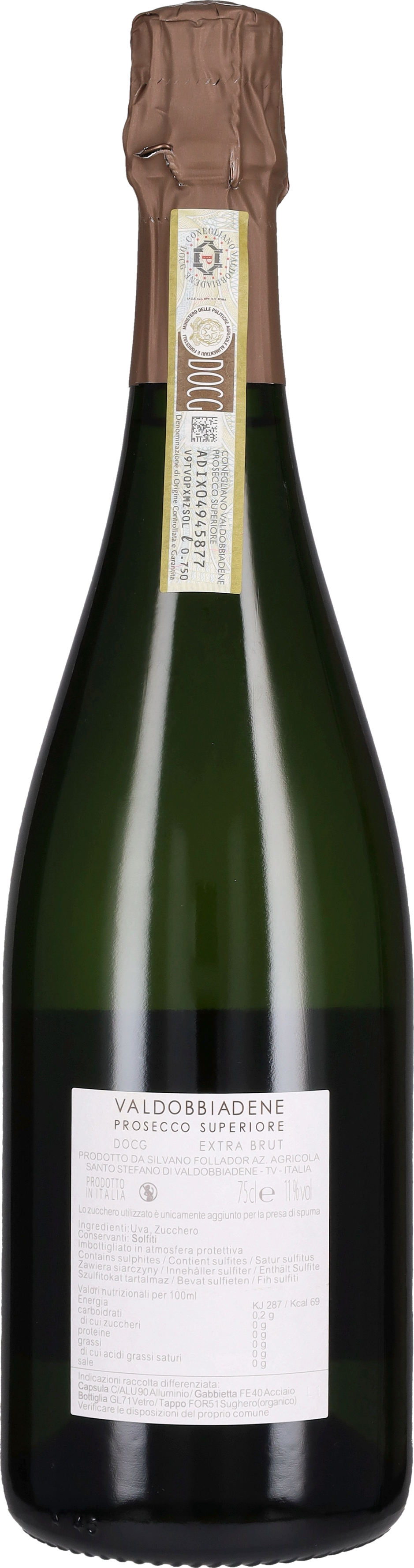 Follador Silvano Prosecco di Valdobbiadene Superiore Extra Brut Silvano Follador 2024