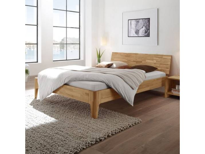 Massivholzbett Florina Kernbuche Massivholz 200x220 cm klassischer Stil