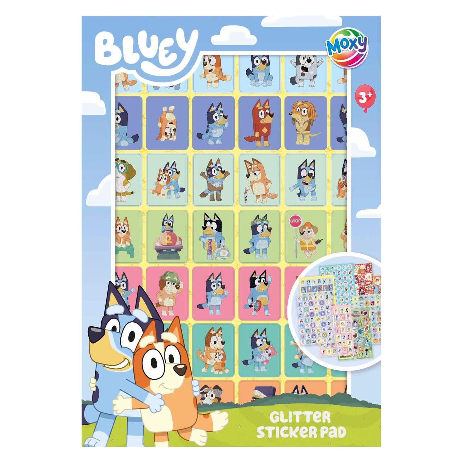 Beniamin Bluey Glitzer-Stickerbuch (8 Sticker) (830.161003)