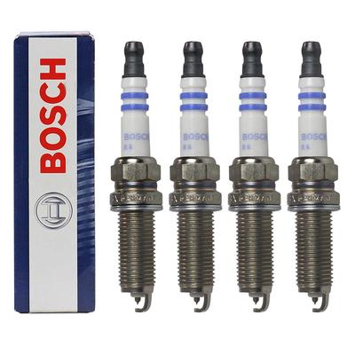 Bosch 4x Zündkerze Doppel Iridium VR7NII33X [Hersteller-Nr. 0242135529] für Daihatsu, Toyota, Subaru, Mazda