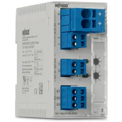 Wago 787-1662/106-000 Elektronischer Schutzschalter,2-kanalig,Eingangsspannung DC 24 V 7871662106000