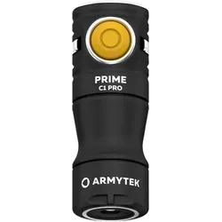 ArmyTek, Taschenlampe, Prime C1 Pro Warm Mini-Taschenlampe mit Schlüsselanhänger, mit Gürtelclip akkubetrieben 1 (6.70 cm, 1000 lm)