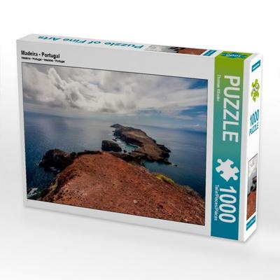 CALVENDO Puzzle Madeira - Portugal | 1000 Teile Lege-Größe 64x48cm Foto-Puzzle für glückliche Stunden