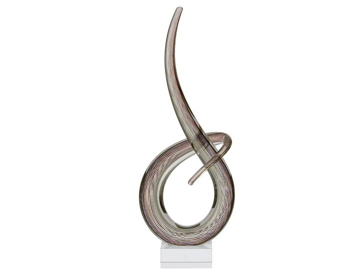 Dekofigur LEONARDO Skulptur 50 cm Ease , bunt (mehrfarbig), B:20cm H:50cm T:10cm Ø:20cm, Glas, Dekofiguren, Dekofigur