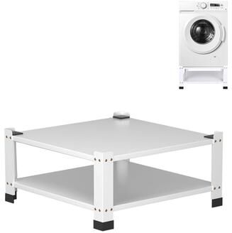 Garvee Global Heavy Duty Laundry Pedestal – Steel Base, 800 lbs Capacity, Anti-Vibration & Anti-Rust