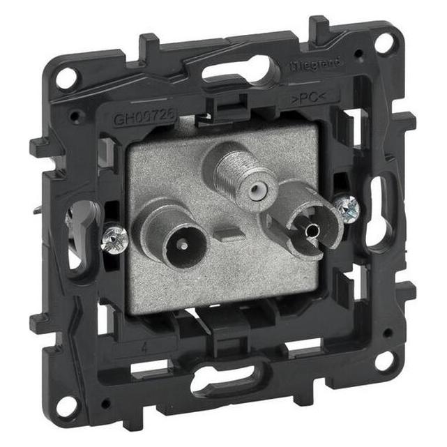 Legrand Niloe Step Einsatz Tv-R-Sat Einzeldose 864057 (Antennendose) (864057)