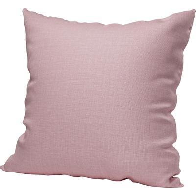 Dekokissen HOMING "St. Tropez" Gr. 1, rosa (rosa, unifarben), B:40cm L:40cm, Polyester, Dekokissen_Sitzkissen_Kissenhüllen, Pflegeleicht