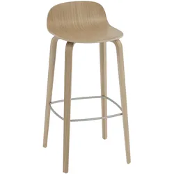 Muuto Visu Barhocker, höhe 75 cm, eiche natur