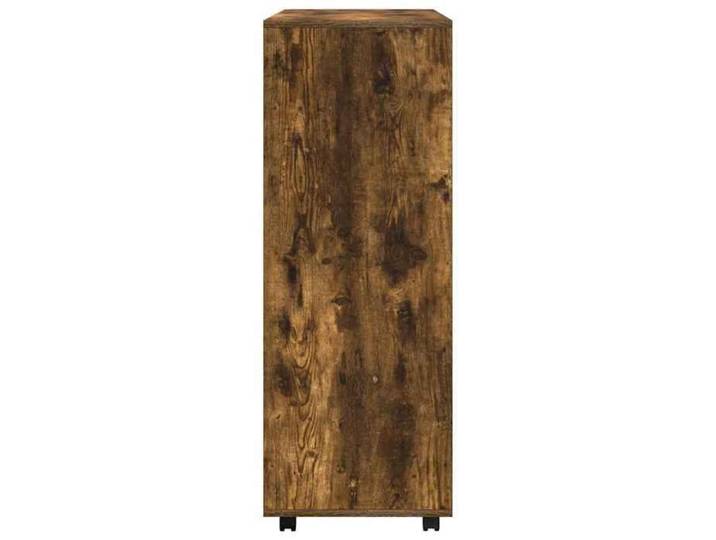 (45102)Moderne Garde-robe - VIDAXL - bois d'ingénierie - robe à roulettes - chêne fumé - Anti l'humidité - pour Chambre - 80x40x