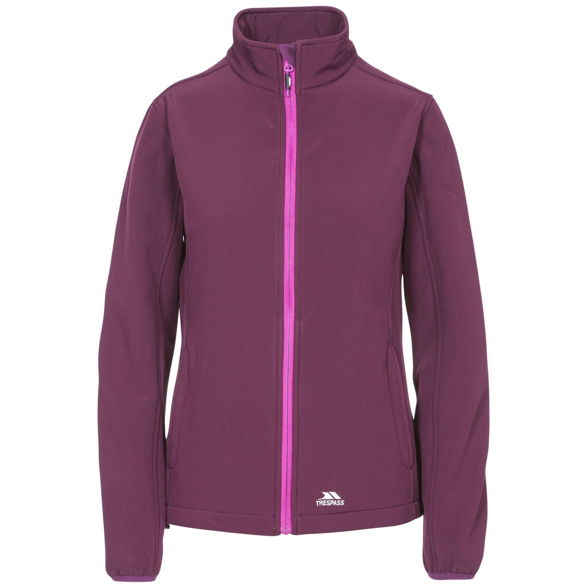 Trespass - Dames Meena Softshell Jas (Paars)