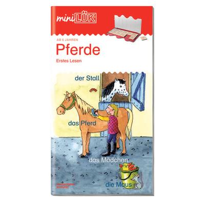 MiniLÜK. Pferde. Erstes Lesen, Geheftet von Christiane Wagner, Westermann Lernwelten GmbH