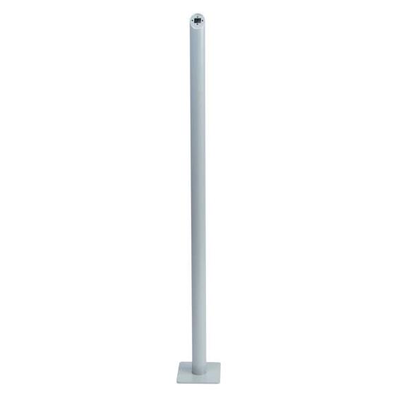 TabLines TBS002S Tablet Bodenständer zum Festschrauben, silber (TBS002S)