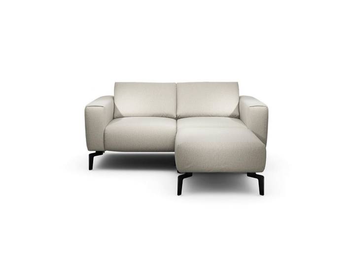 Sensoo Zweisitzer Cosy, Natur, Metall, 2-Sitzer, 180x86x86-94 cm, Stoffauswahl, Armteil links, rechts, Wohnzimmer, Sofas & Couches, Sofas, 2-Sitzer Sofas