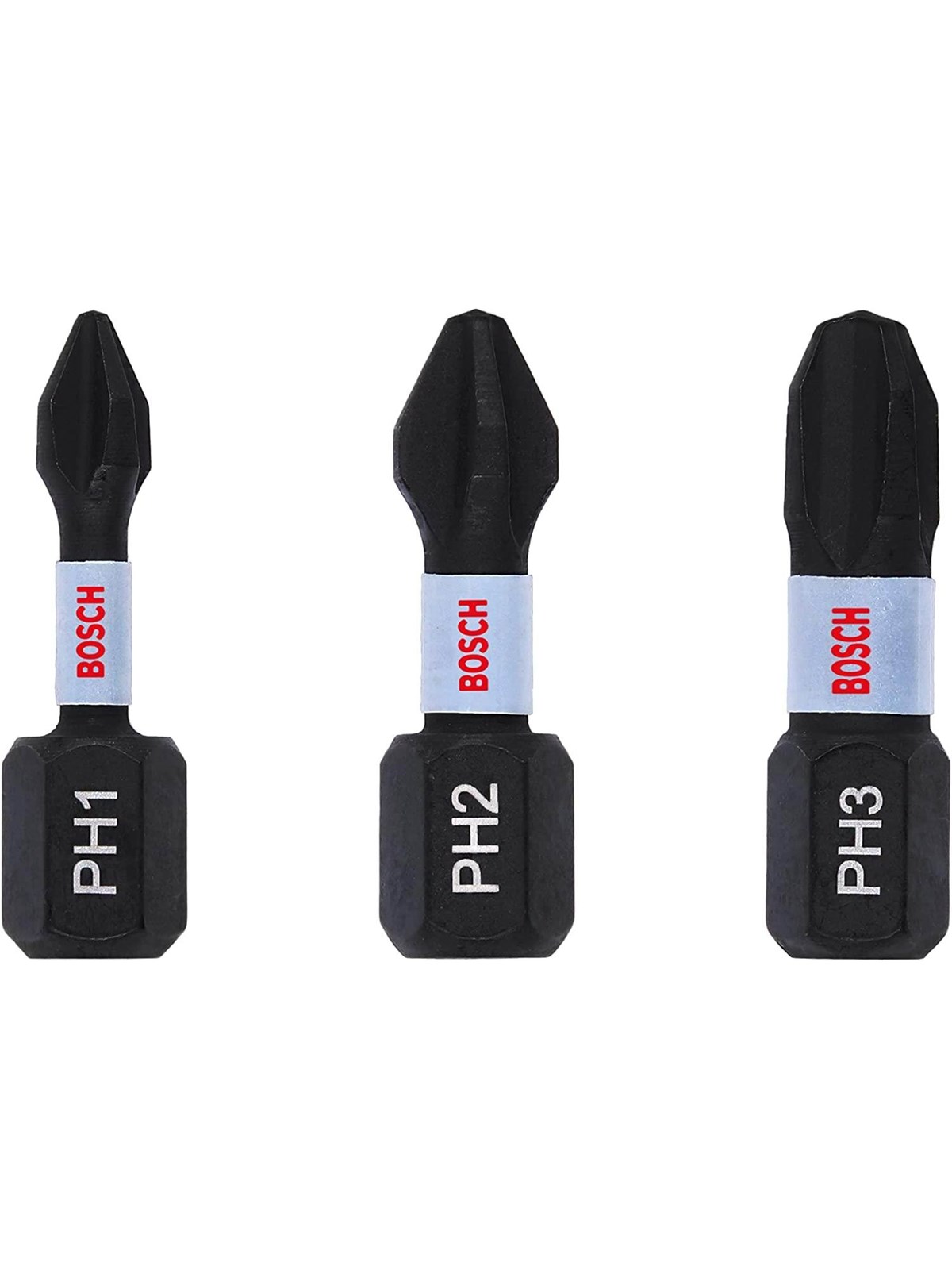 Bosch Impact Control Screwdriver Bits PH Set 25 mm