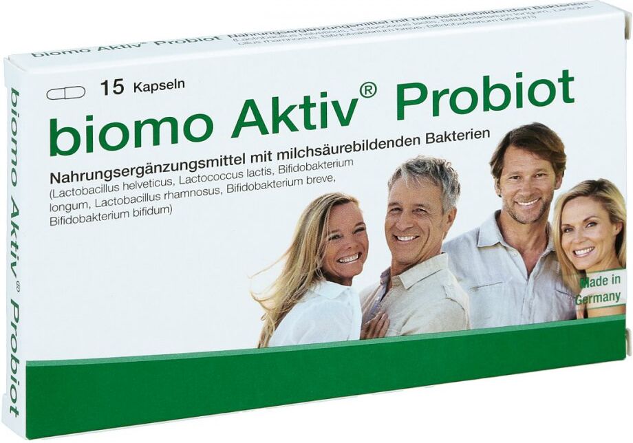 Biomo Aktiv Probiot Kapseln 15stk