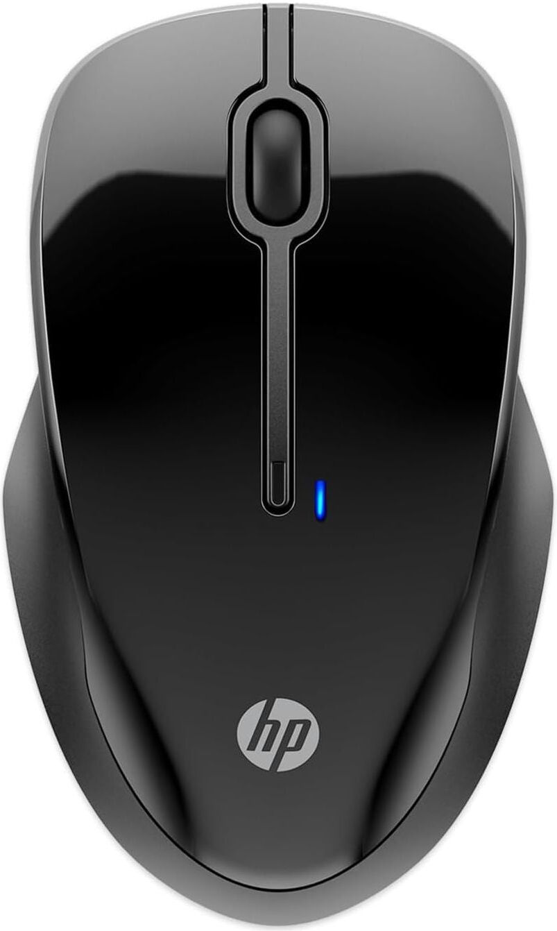 HP 250 Dual Mouse - Wireless Connectivity, Multi-Surface, Ambidextrous - Black, New