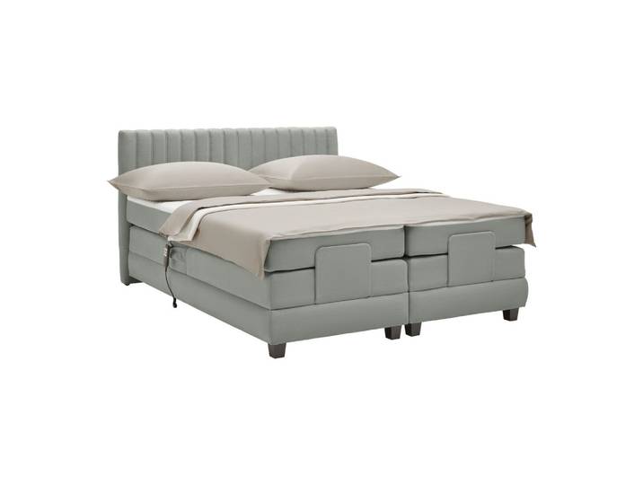 Boxspringbett 160/200 cm Grau