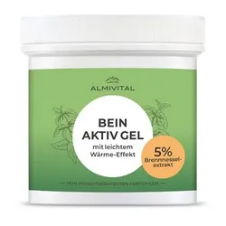 ALMIVITAL Bein Aktiv Gel mit Brennessel & Wärme-Effekt 250ml