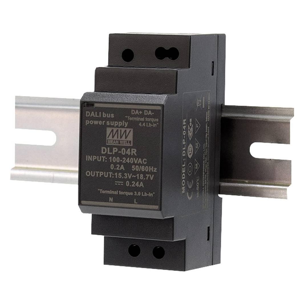 MeanWell MEAN WELL DLP-04R, 90 - 264 V, 4 W, 0,24 A, RoHS, 35 mm, 54,5 mm (DLP-04R)