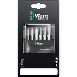 Wera Mini-Check Phillips Pozidriv TORX, 50 mm 05073638001 Bit-Set 6teilig Kreuzschlitz Phillips, Kreuzschlitz Pozidriv, Innen-TORX