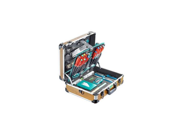 Werkzeugkoffer Technocraft Pro Wood , bunt, Aufbewahrungsboxen, Werkzeugkoffer