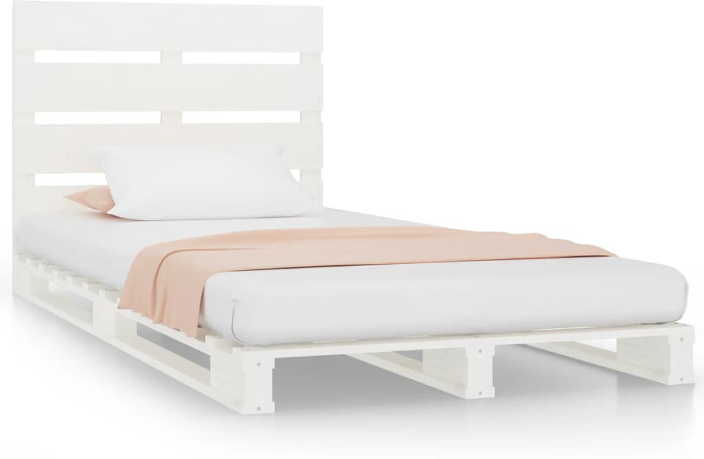 Latitude Run Klemas Solid Wood Bed Nature Single (3')