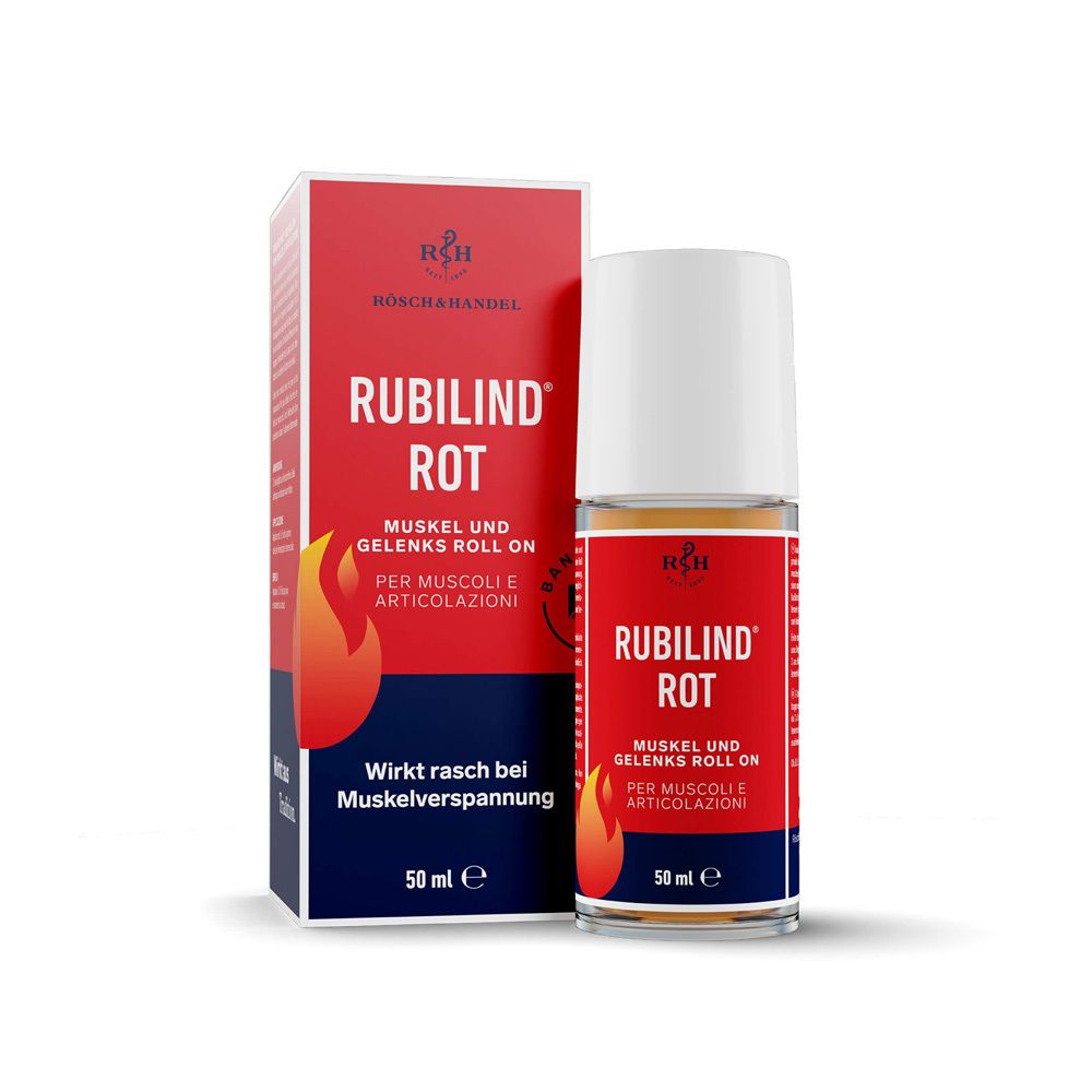 Rubilind rot Muskel und Gelenks Roll-on 50 ml Roller
