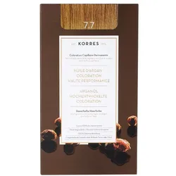 145ml KORRES Argan Oil Advanced Colorant Set (Hair Color 50ml + Applikator 75ml + Conditioner 20ml + Handschuhe)