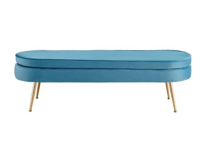 Salesfever Sitzpouf oval Samt