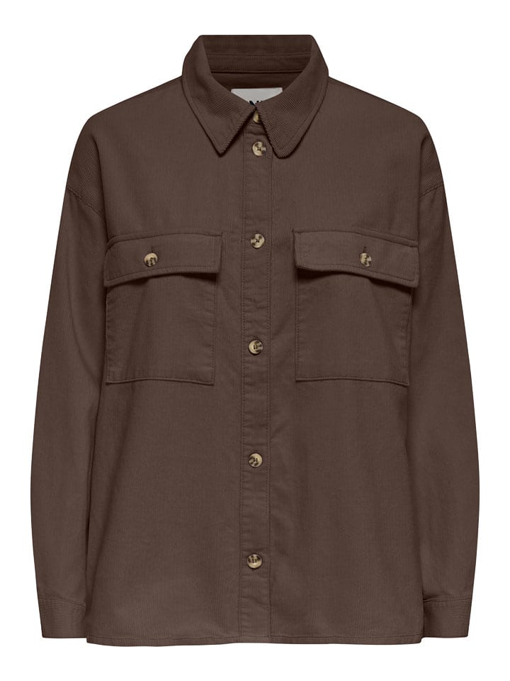 ONLY Jeansjacke in Braun - S