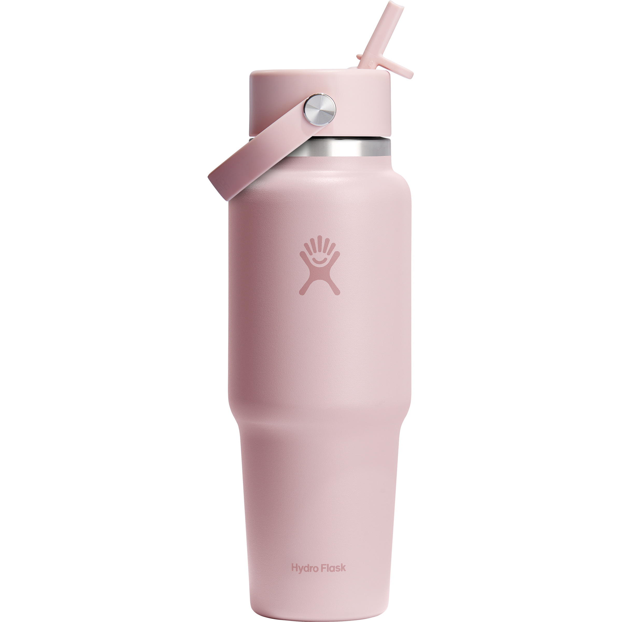 Hydro Flask 32oz Wide Flex Straw Travel Isolierflasche Isolierflaschen rosa Größe 0.946L Lifestyle | Reise