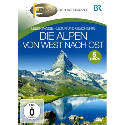 Die Alpen von West nach Ost - , DVD, 0090204773756