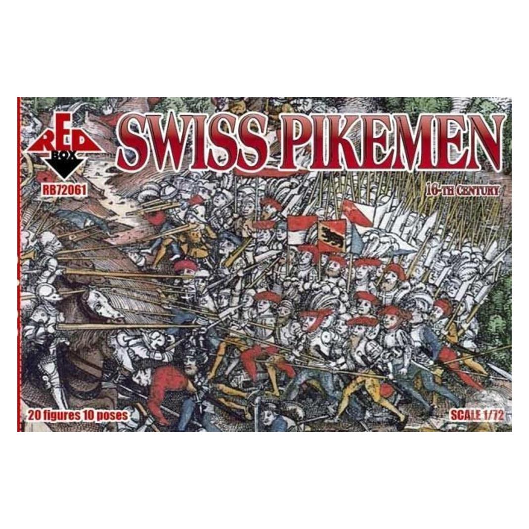 Red Box Swiss pikemen, 16th century (RB72061)
