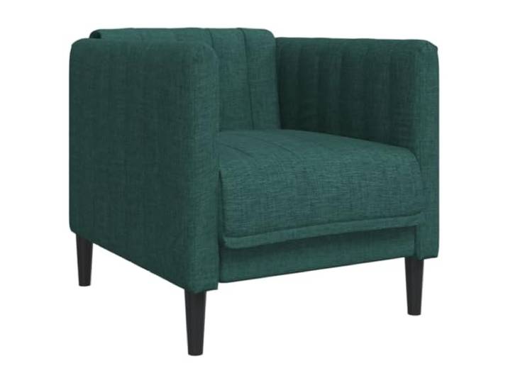 Todiikf Polstersessel Dunkelgrün Stoff Fernsehsessel Modern 69x76.5cm Bequemer Einzelsessel mit Massivholzbeinen und Schaumstoffpolsterung für Schlafzimmer, Wohnzimmer oder Leseecke.