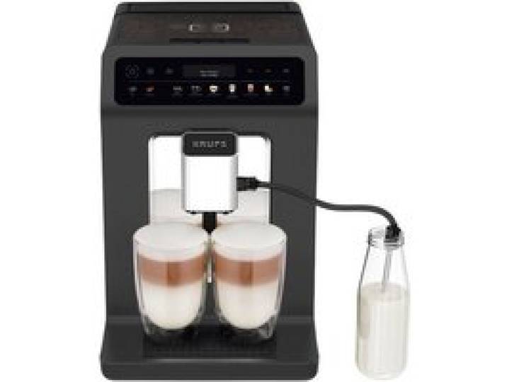 Expresso broyeur à café - Krups - Evidence One - 1450 W - Gris - KVM