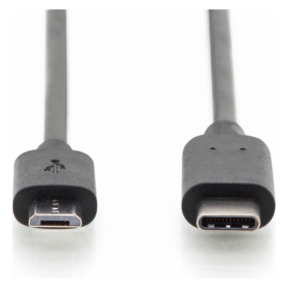 Digitus USB C - USB Micro (1.80 m, USB 2.0) (AK-300137-018-S)