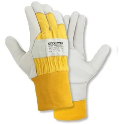 teXXor® Rindvollleder Winterbauhandschuhe „HIMALAYA II“ – Artikel-Nr.: 1121, Größe8 (M)
