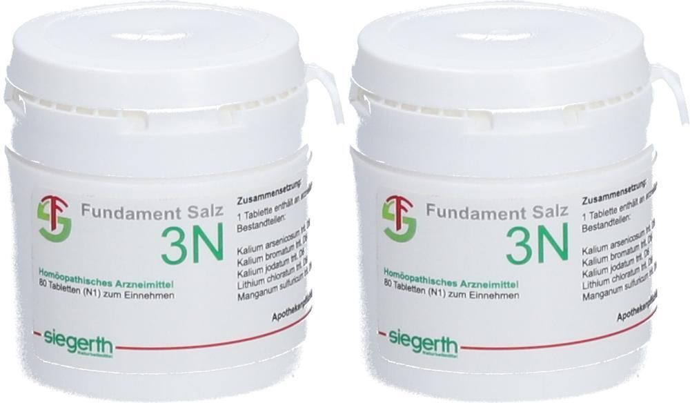 Fundament Salz FUNDAMENT-Salz III N Tabletten 2x 2x80 St