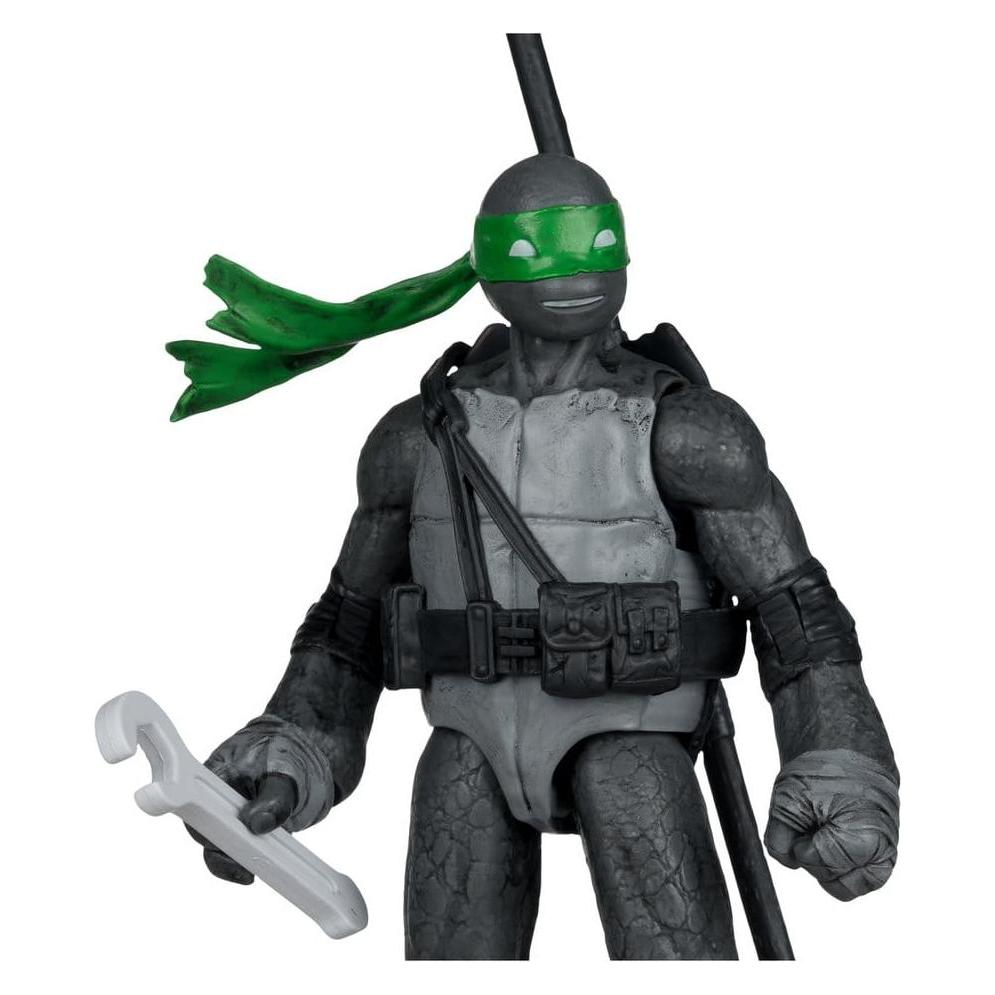 McFarlane Tortues Ninja Page Punchers figurine Donatello (Black White & Green ) (Red Platinum Edition) 13 cm (66946255)