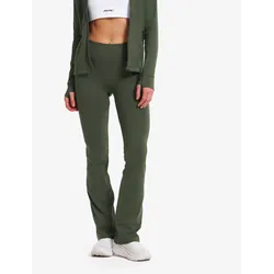 Paragon Flare Leggings Damen Kambaba Green, Größe:L - Outdoor Tights - Grün