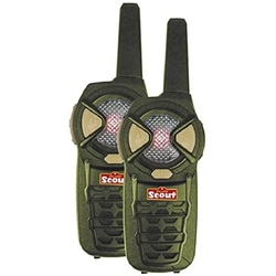 Happy People 19385 - SCOUT Walkie Talkie Funkgerät für Kinder 5km Reichweite 6 Kanäle