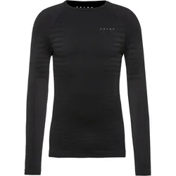 Falke Maximum Warm Langarmshirt Herren | Gr. XXL | schwarz - schwarz